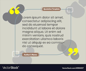 creative light color quotation template