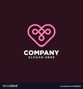creative love logo design template