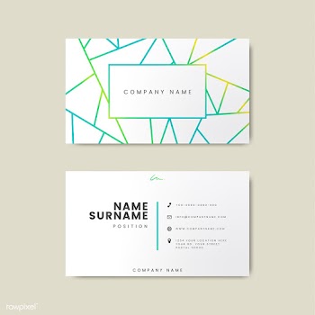 Creative minimal and modern business card des.. | Free stock vector - 488988