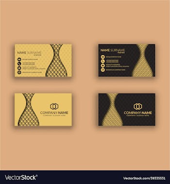 creative modern business card