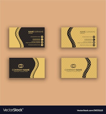creative modern business card template