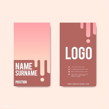 Creative modern retro business card design | Free stock vector - 489027