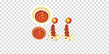 Creative New Year fireworks transparent background PNG clipart