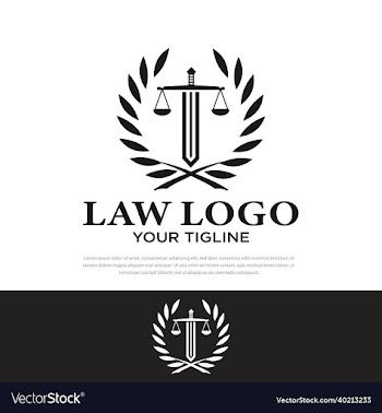 creative premium sword scale law firm trend logo