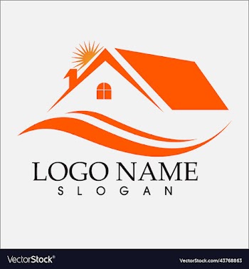 creative real estate logo design house logo
