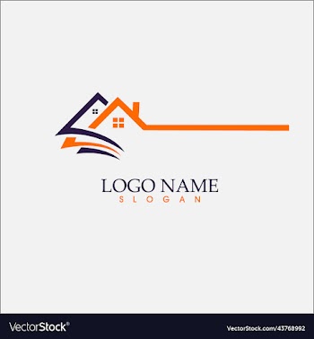 creative real estate logo design house logo
