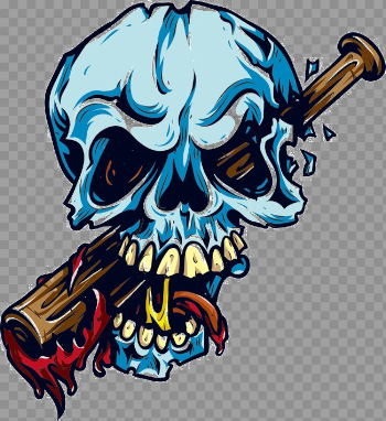 Creative Skull Transparent Image