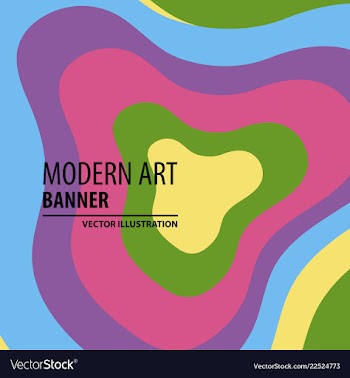 Creative universal artistic cards hand drawn vector image