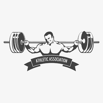Creative Weightlifting Men Poster, Poster Vector, Creative ...