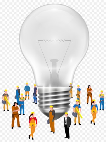 Creativity - Business people workers vector 