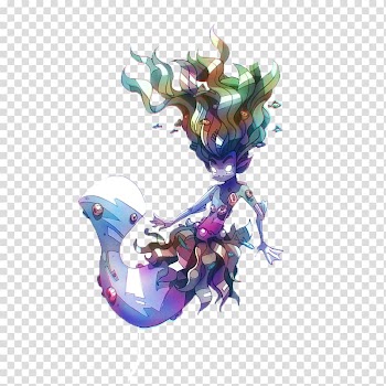 Creativity Illustration, Abstract design element monster transparent background PNG clipart