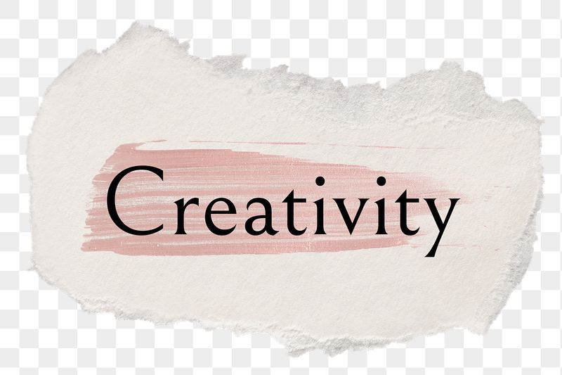 Creativity png ripped paper word | Free PNG - rawpixel
