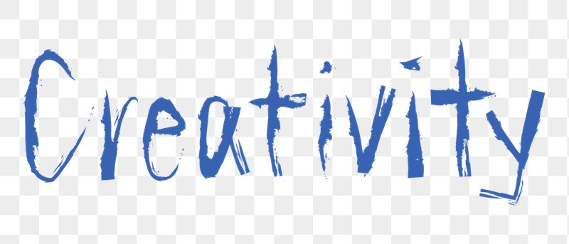 Creativity png word sticker, handwritten | Free PNG - rawpixel