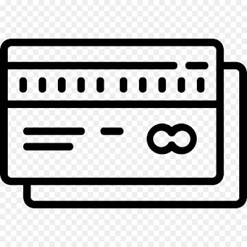 Credit Card, Debit Card, Mastercard, Rectangle, Line Art PNG