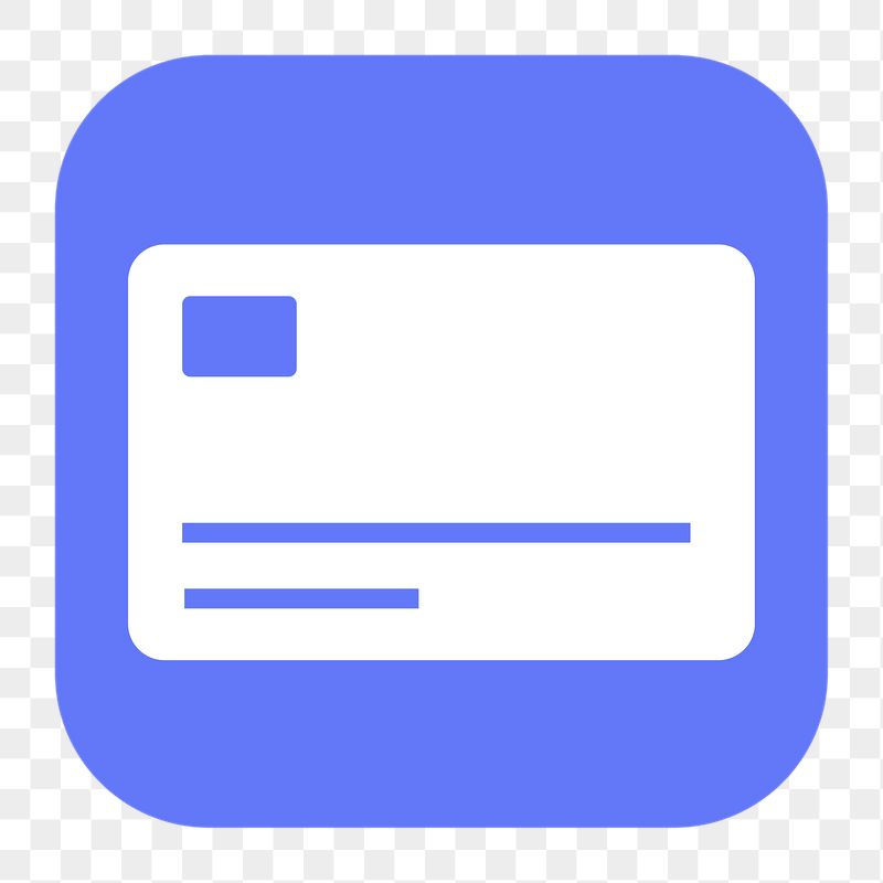 Credit card png sticker, flat | Free Icons - rawpixel