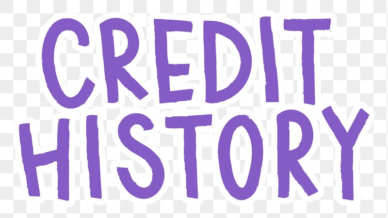 Credit history png word sticker | Free PNG - rawpixel