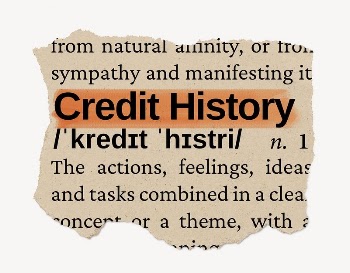 Credit history ripped dictionary, editable | Free PSD - rawpixel