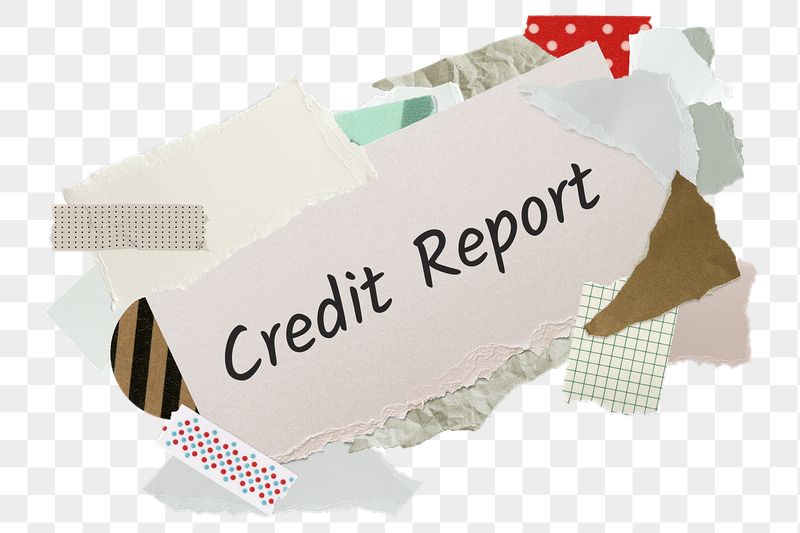 Credit report png word sticker, | Free PNG - rawpixel