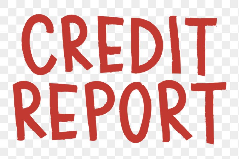 Credit report png word sticker | Free PNG - rawpixel
