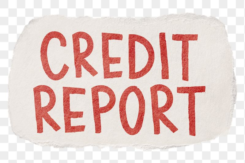 Credit report png word sticker | Free PNG - rawpixel