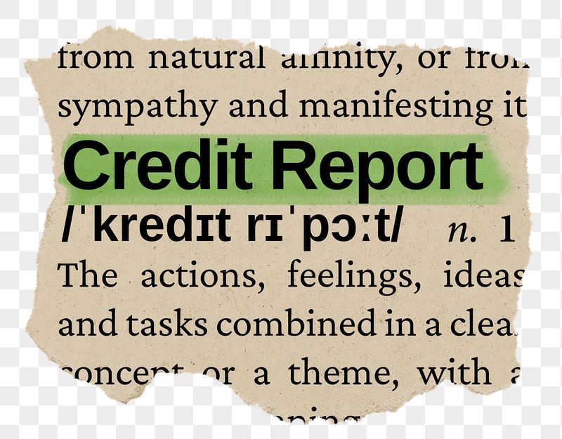 Credit report png word sticker, | Free PNG - rawpixel
