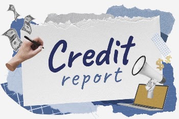 Credit report word typography, marketing | Free Photo - rawpixel