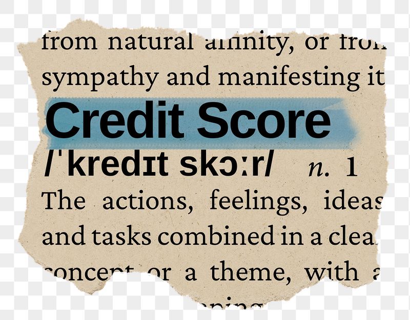 Credit score png word sticker, | Free PNG - rawpixel
