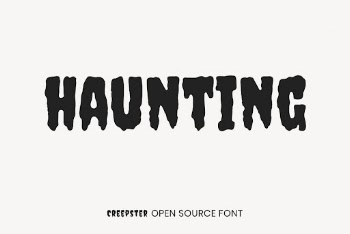 Creepster open source font by Sideshow | Free Font Add-on - rawpixel