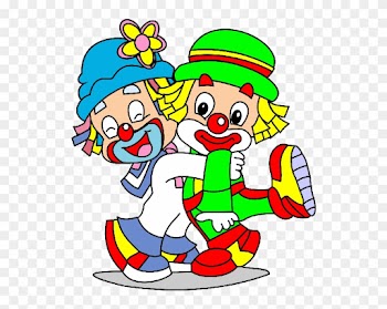 Creepy Circus Clown Clip Art Cliparts - Cartoon Clowns