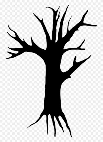 Creepy Tree Clipart - Creepy Tree Clipart