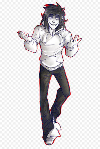 Creepypasta Jeff the Killer YouTube Slenderman Drawing - jeff ...