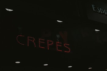 Crepes Neon Light Signage 