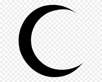Crescent - Black Crescent Moon
