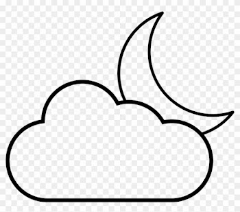 Crescent Moon Behind A Cloud Svg Png Icon Free Download - Crescent Moon Behind A Cloud Svg Png Icon Free Download