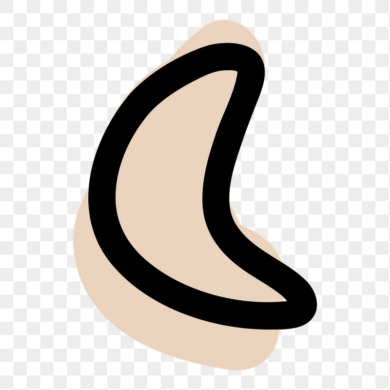 Crescent moon  doodle png | Free PNG - rawpixel