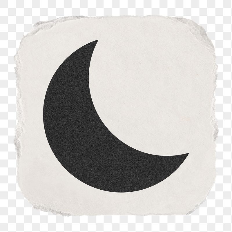 Crescent moon png icon sticker, | Free Icons - rawpixel