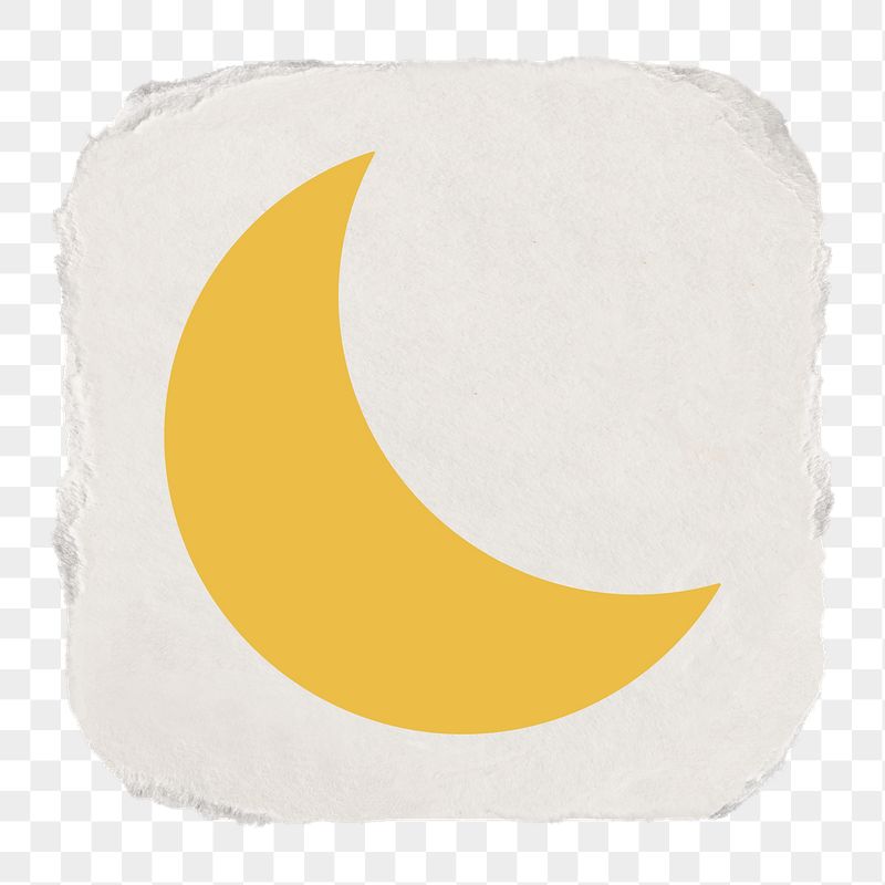 Crescent moon png icon sticker, | Free Icons - rawpixel