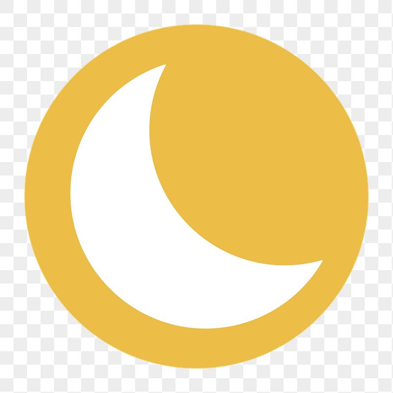 Crescent moon png icon sticker, | Free Icons - rawpixel