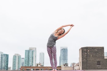 Crescent Moon Pose Side Stretch