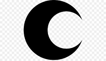 Crescent, Symbol, Moon, Circle PNG