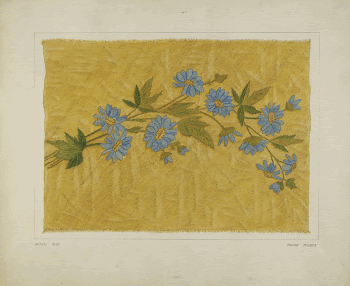 Crewel embroidery (1935/1942) by Frank | Free Photo - rawpixel