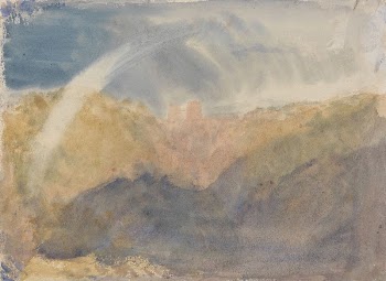 Crichton Castle (Mountainous Landscape with a Rainbow) | Free Photo - rawpixel