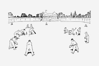 Cricket game clipart, sport vintage | Free Vector - rawpixel