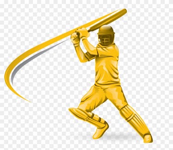 Cricket Player Png - Cricket Batsman Clipart Png
