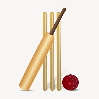 Cricket sports clipart, illustration vector. | Free Vector - rawpixel