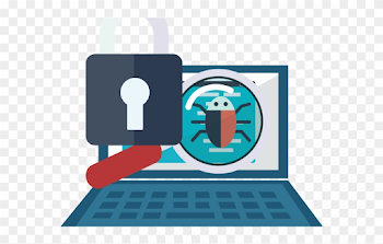 Criminal Clipart Cybe Attack - Computer Virus Icon Png Transparent ...