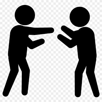 Criminal Fighting With A Person Comments - People Fighting Icon