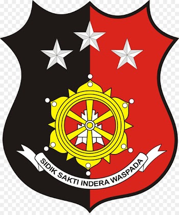 Criminal Investigation Agency of the Indonesian National Police Crime Organization - Badge vector 