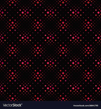 Crimson abstract geometrical seamless square vector image