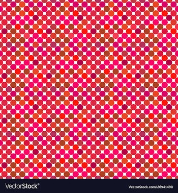 Crimson circle pattern background - abstract vector image